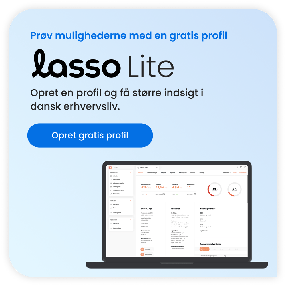 Markedsdata - Lasso X