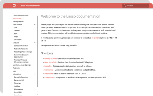 Teknisk support - Lasso X