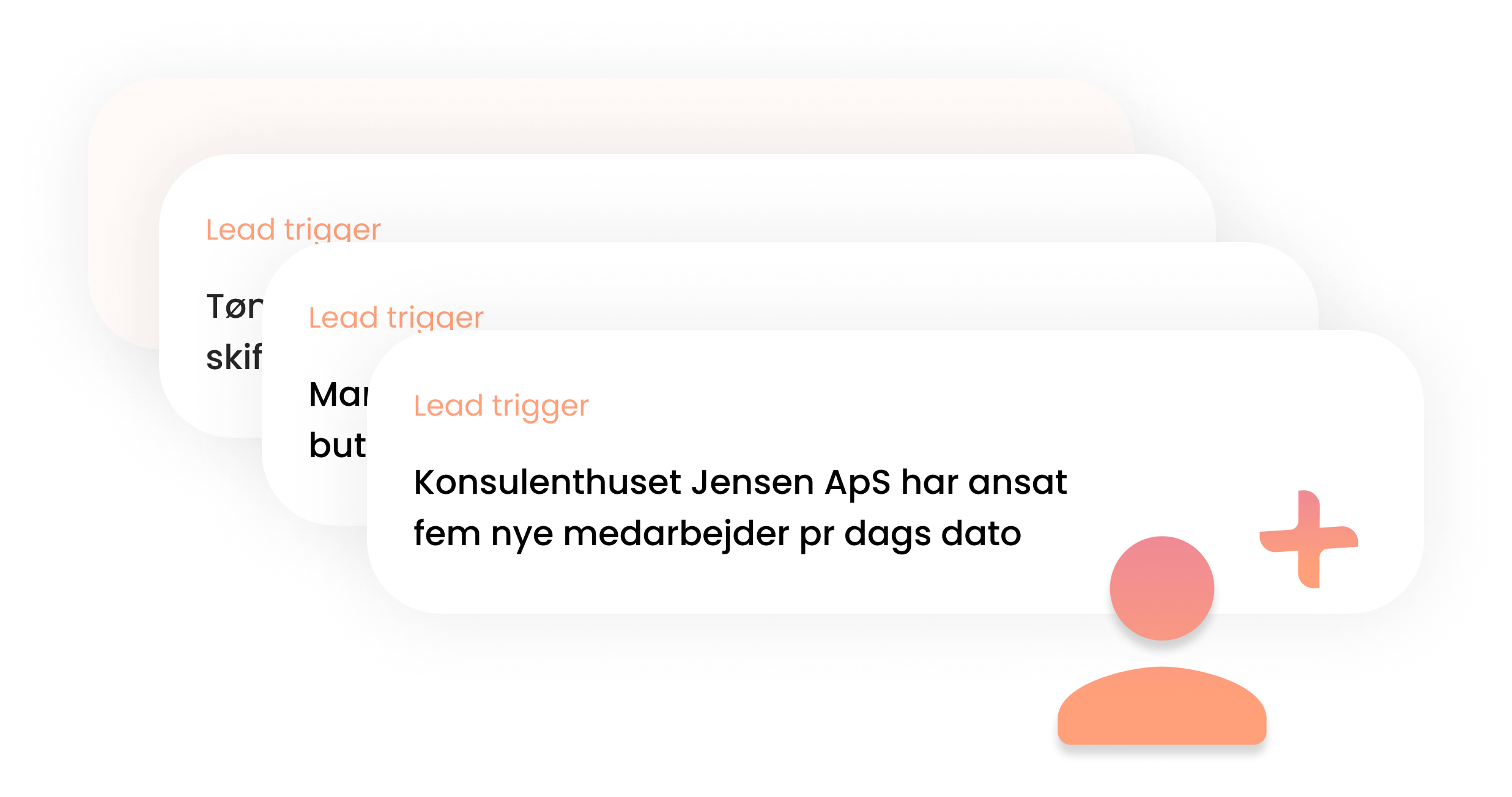 Lead triggers notifikation Lead triggers notifikation